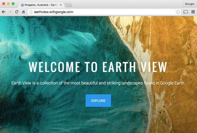 Google Earth Earth View Google Earth: 1500 nuevas fotografías están incorporadas en Earth View.