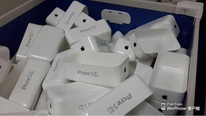 Algunas de las piezas y embalaje de los iPhone eran comprados en Shenzhen.
