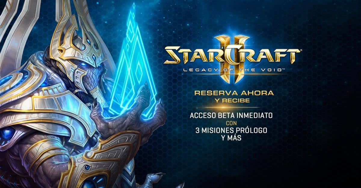 StarCraft Legacy of the Void Reserva