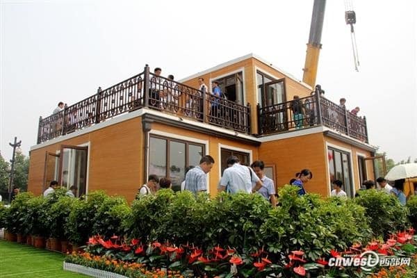 Impresora 3D en China construye casas que se arman en 3 horas