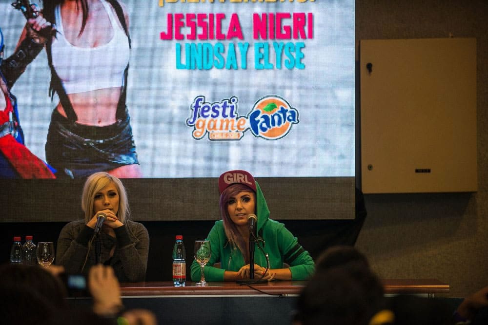 Jessica Nigri se quejó sobre Festigame 2015 por el público machista frente al cosplay.