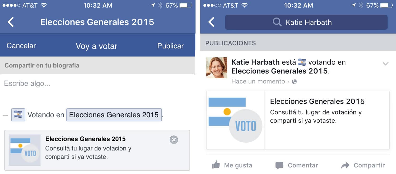 Argentina Elecciones Facebook argentina elecciones 2015 facebook