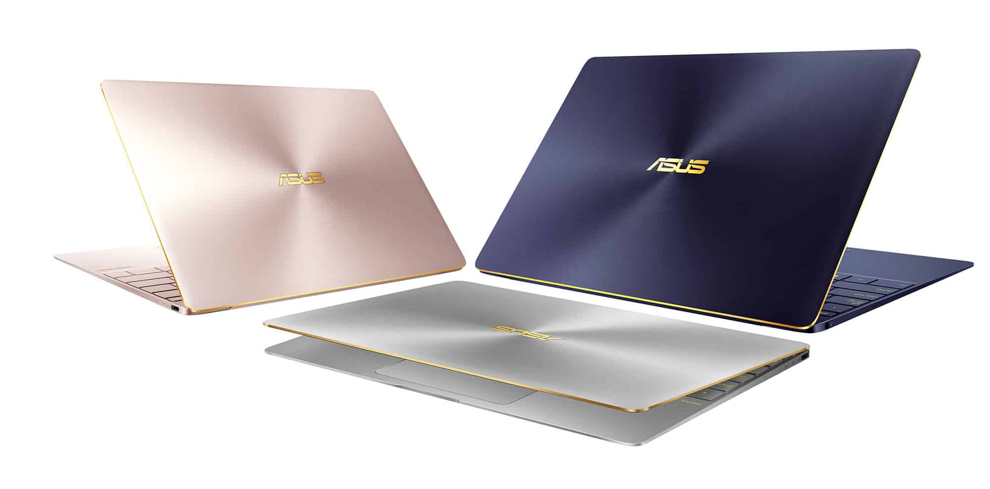 Asus Zenbook ASUS Zenbook 3 estará disponible en 3 colores.