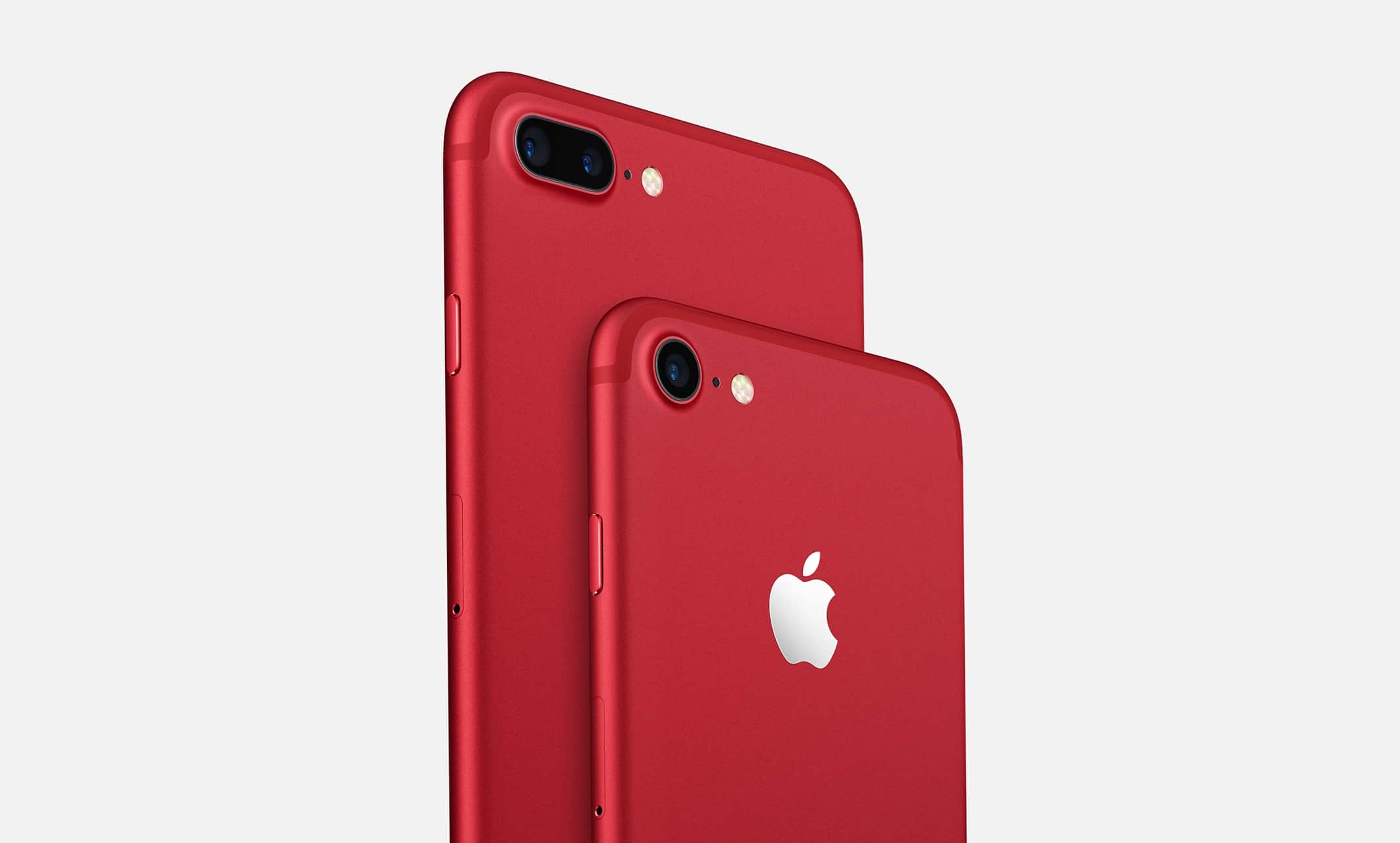 iPhone 7 Rojo.