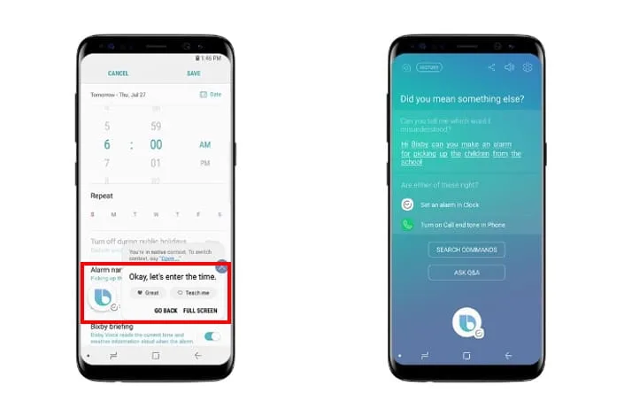 Bixby Voz Bixby te permite controlar una App o función de tu equipo Samsung.