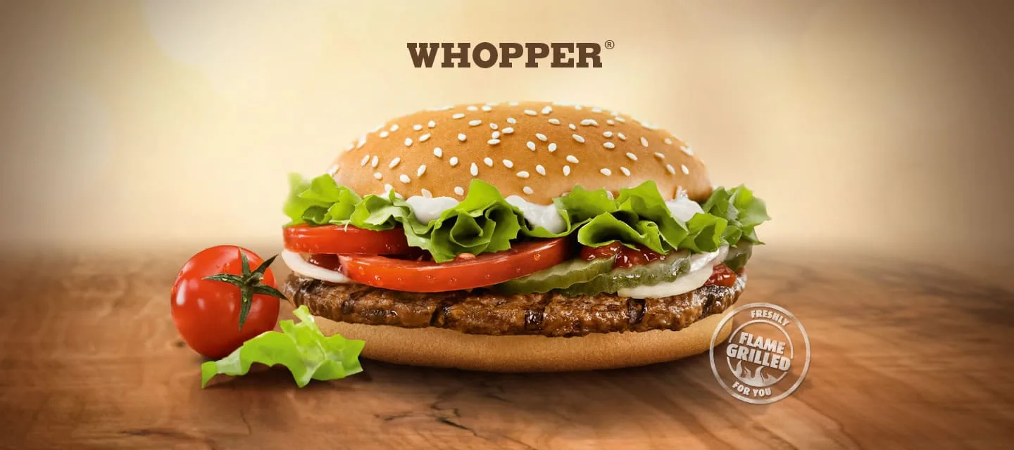 1.700 WhopperCoins para tener otro Whopper en Burger King.