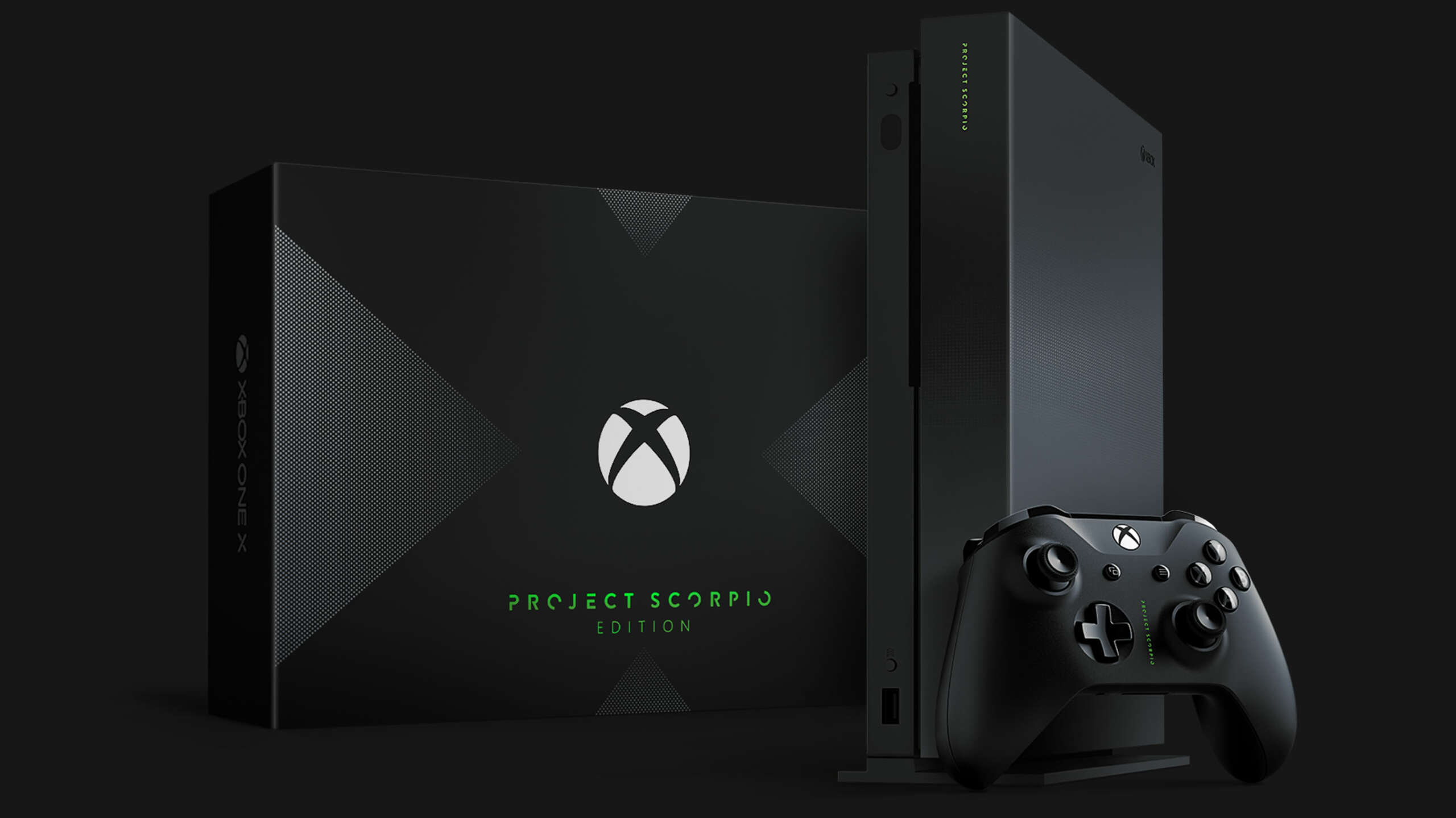 Xbox One X Project Scorpio Edition Scaled Xbox One X Project Scorpio Edition.