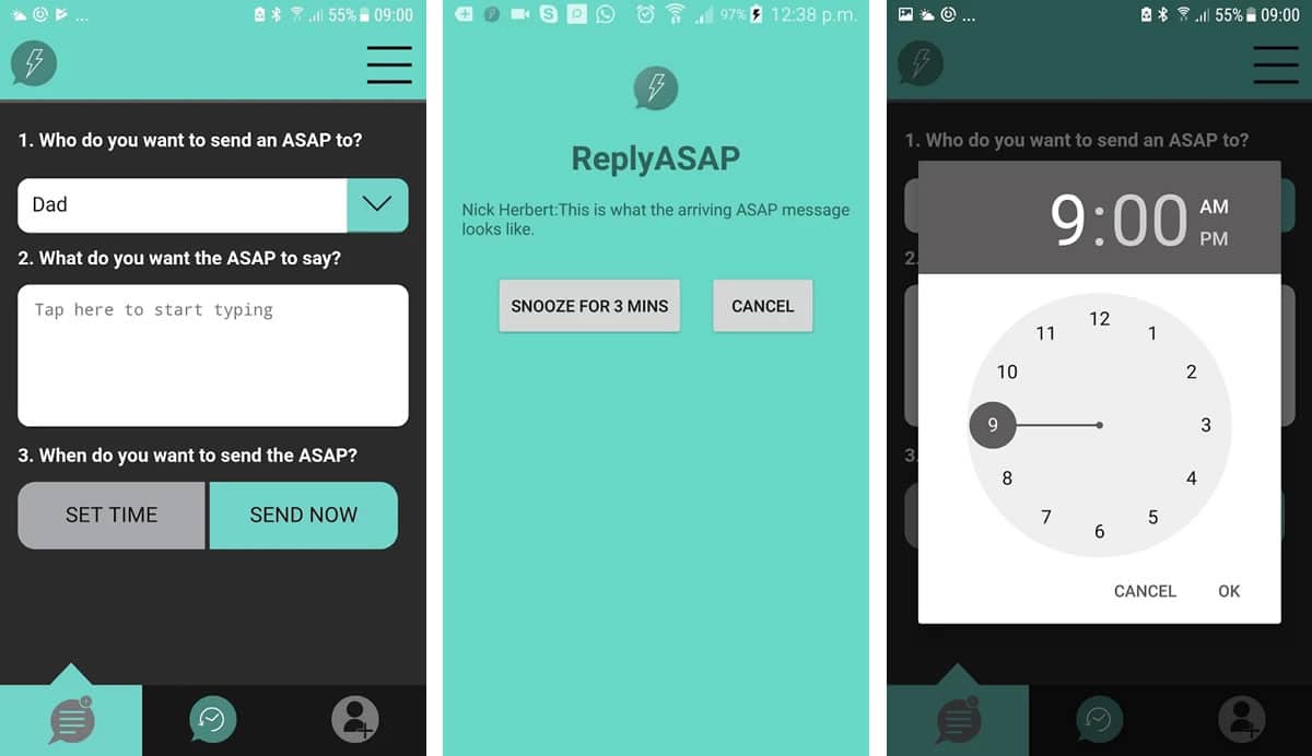 ReplyASAP, una App que obligará a otros a responder tus llamadas y mensajes