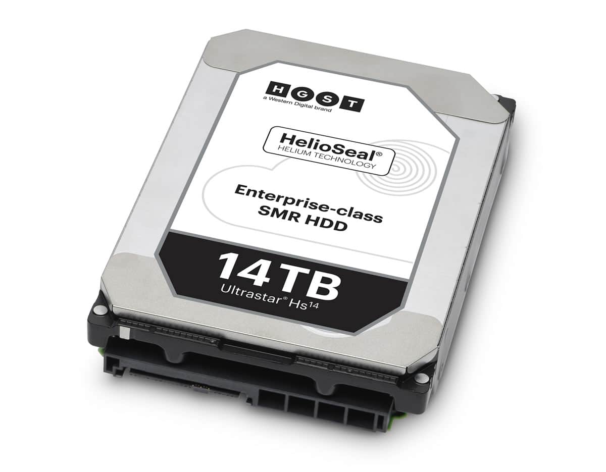 HGST presenta el primer disco duro de 14TB de almacenamiento.