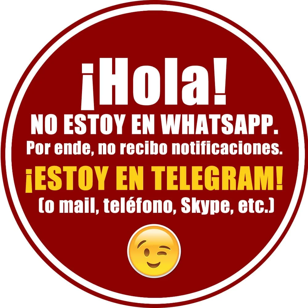 Dejé de usar WhatsApp un mes, lo reemplacé por Telegram y así me fue