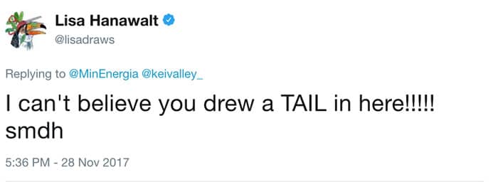 Lisa Hanawalt Tweet width=700