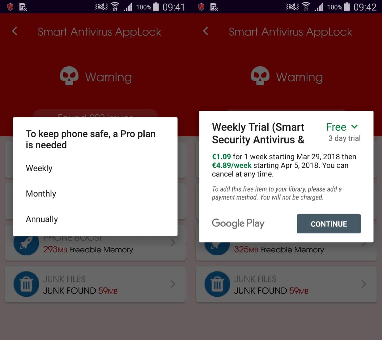 Anti Virus Falso Premium Android anti-virus