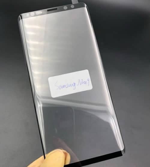 Note Leak Filtran protector frontal de lo que sería el Galaxy Note 9