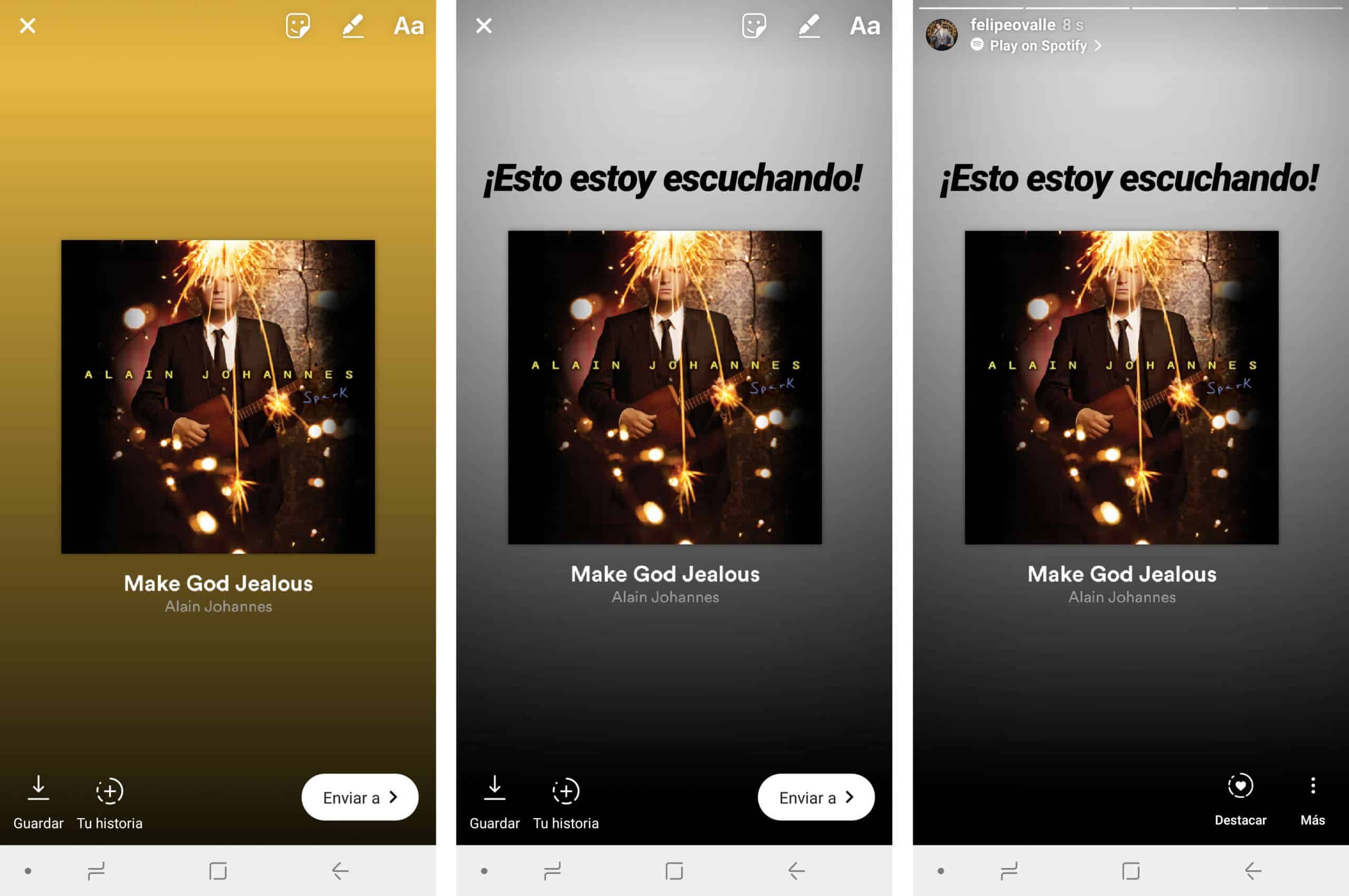 Spotify A Instagram Scaled Stories
