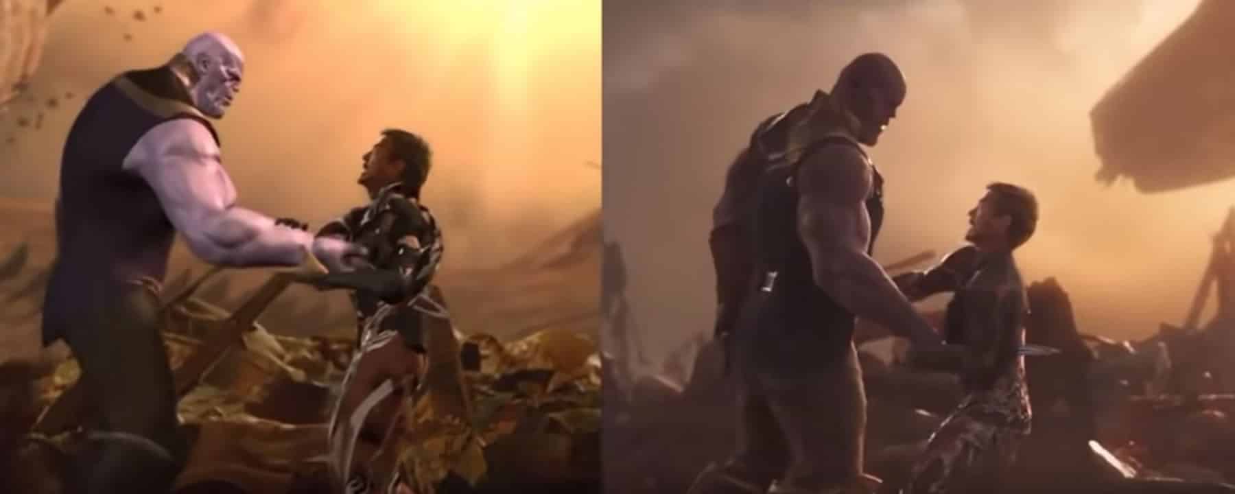 Pelea Thanos Infinity War Video muestra el proceso de post-producción en la pelea contra Thanos