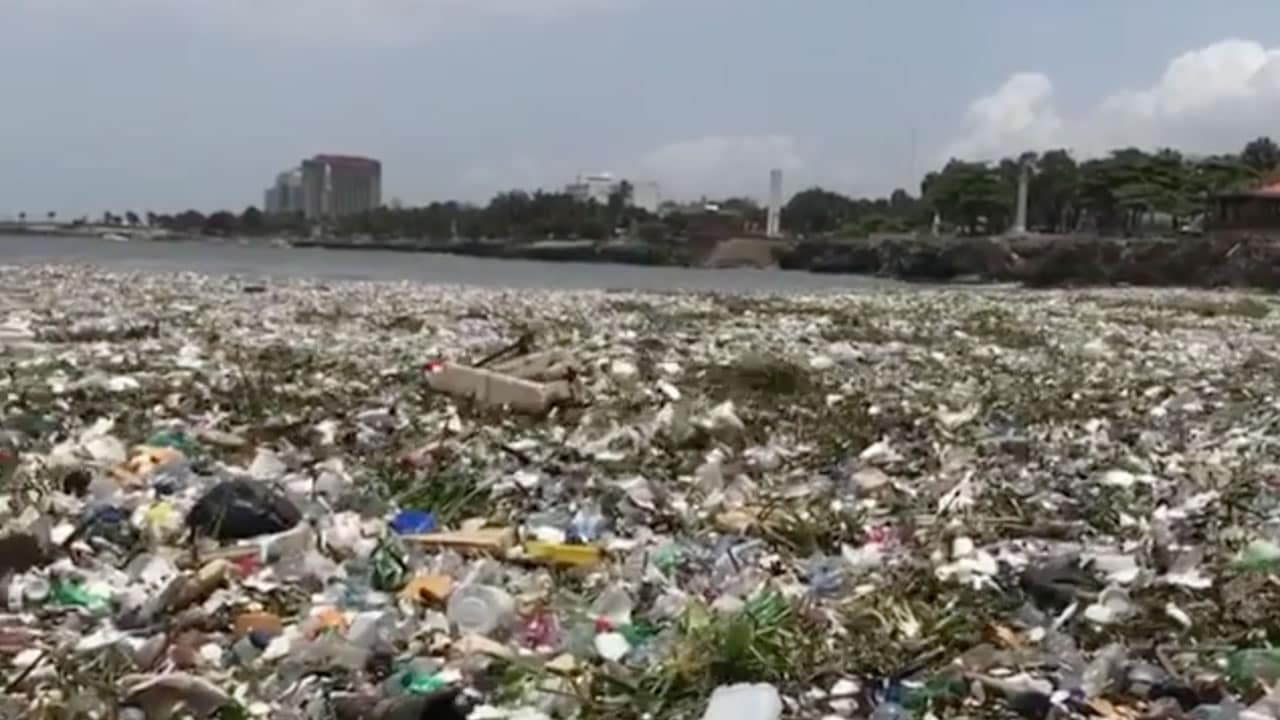 basura plástica