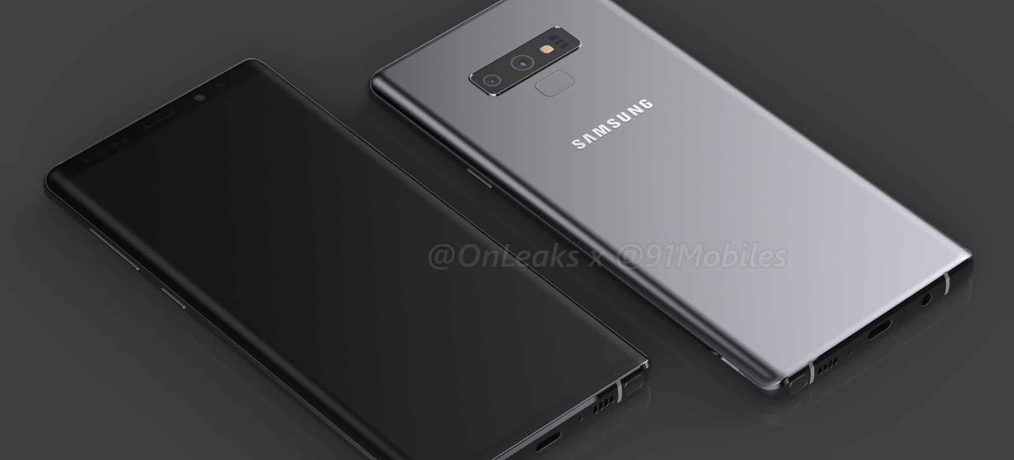 Onleak Galay Note Galaxy Note 9