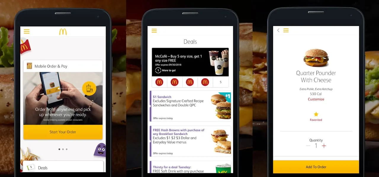 Macdonalds App Regalarán una tarjeta dorada para que puedas comer gratis de por vida