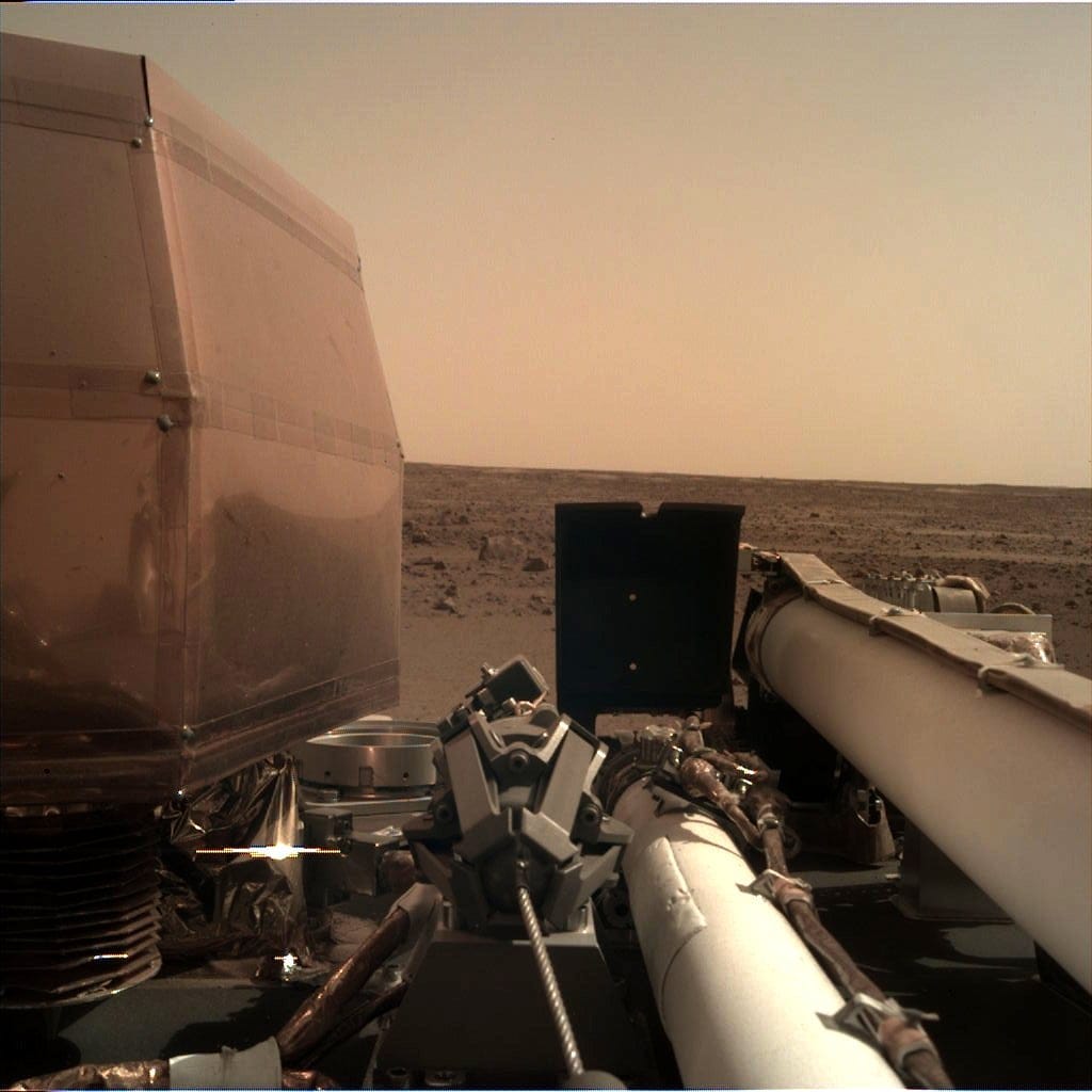 Marte Nasa Insight Estas son las primeras fotos que InSight envió desde Marte