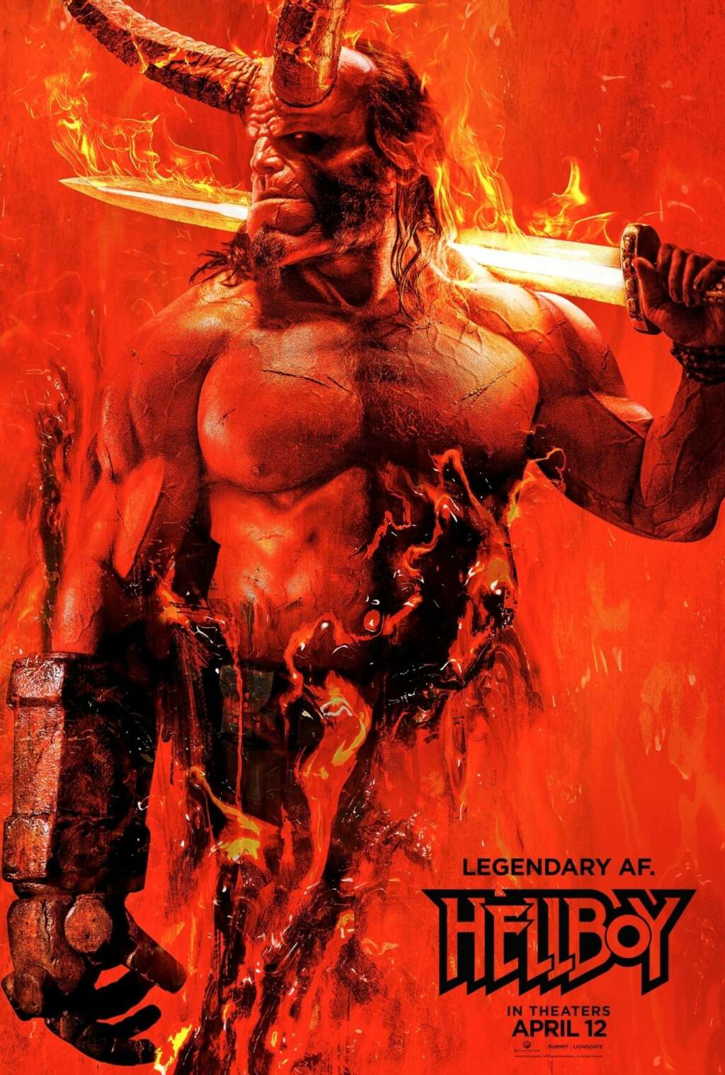 Vean el primer tráiler del reboot de "Hellboy" (2019).