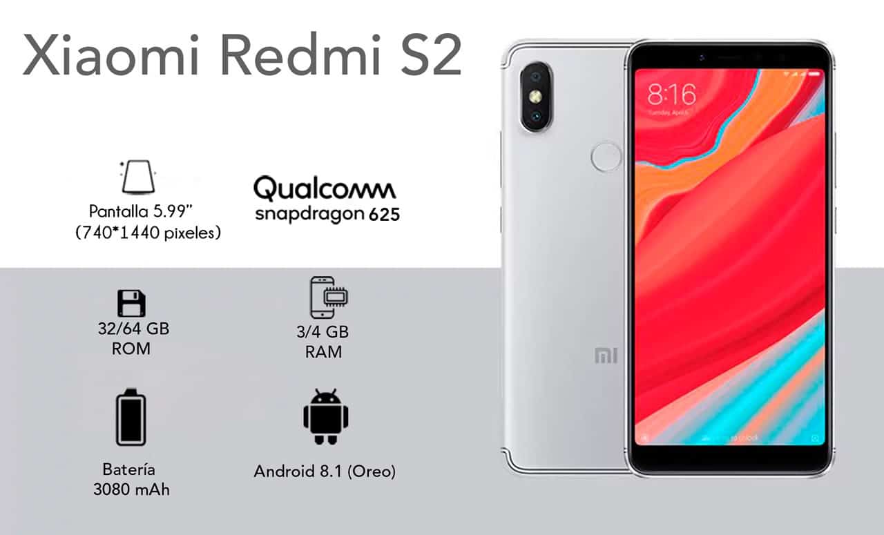 Xiaomi Redmi S Specs Redmi S2 en Chile: el primer celular Xiaomi que llega oficialmente al país