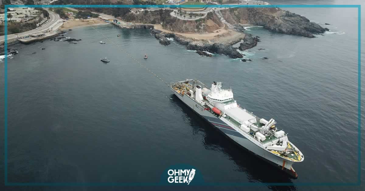 Llegó el nuevo cable submarino con Internet de Google a Chile | OhMyGeek!
