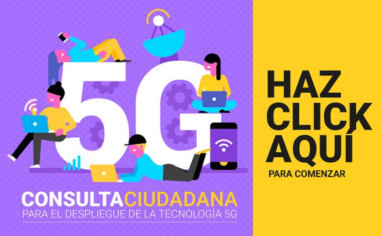 Inician consulta ciudadana para implementación de 5G en Chile.