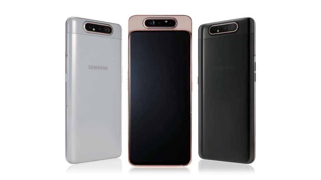 Samsung Galaxy A80 con cámara giratoria ya se vende en Chile.