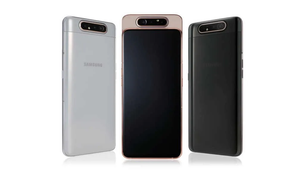 Galaxy A Back Samsung Galaxy A80 con cámara giratoria ya se vende en Chile.