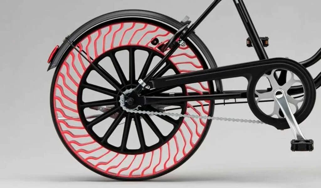 Bridgestone Airless Tire Este año comenzarán a venderse las primeras ruedas sin aire.