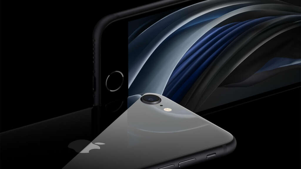 iPhone SE 2020 (negro).