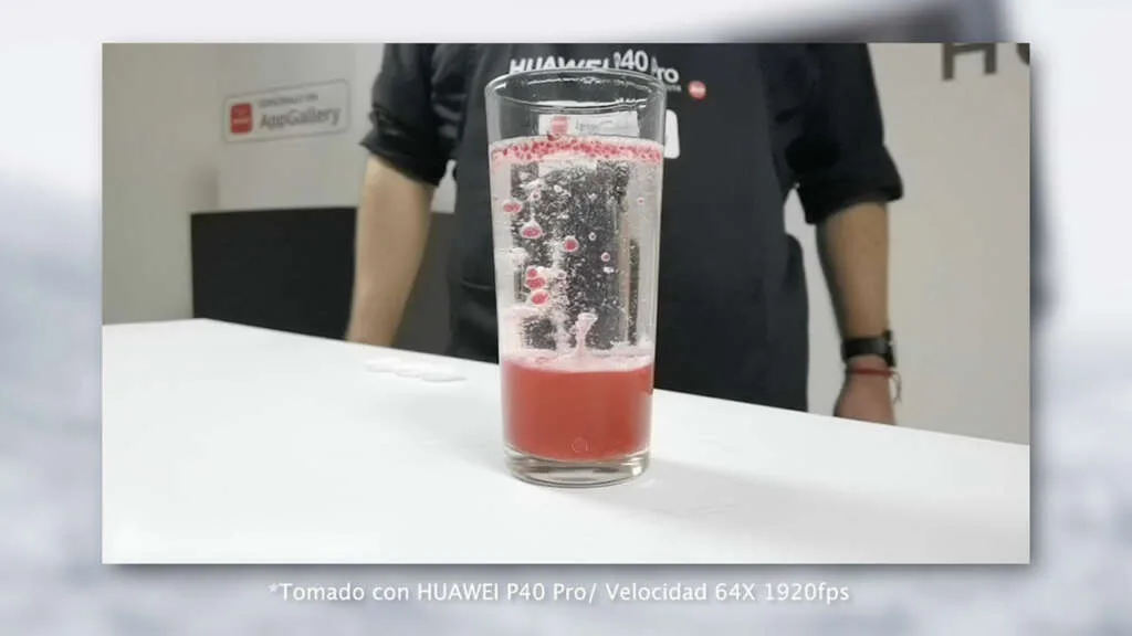 Ejemplo Slow Motion P Pro Huawei publicó tutoriales de lo que puedes hacer fotográficamente con el P40 Pro.