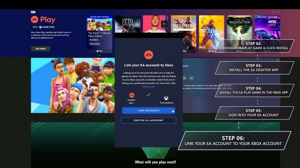 EA Play ya está habilitado con Xbox Game Pass en Windows 10.