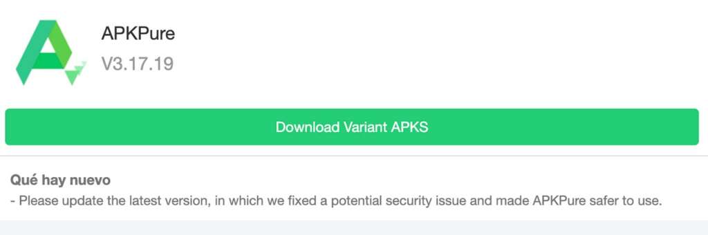 Descubren malware publicitario en la App de la tienda APKPure.