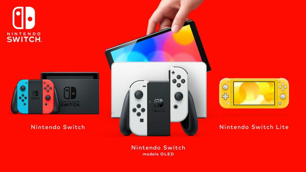 Los distintos modelos de la Nintendo Switch