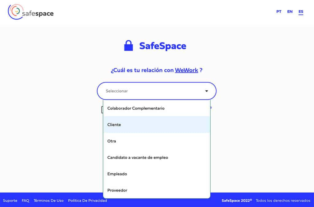Wework Safespace