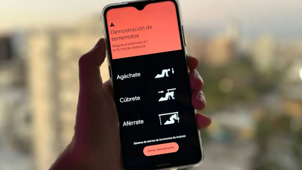 Demo Alerta De Terremotos Alertas de Terremoto en Android
