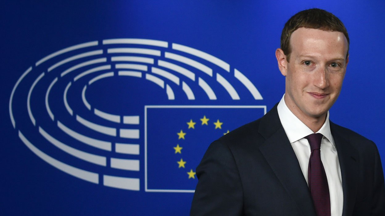 Mark Zuckerberg Facebook Unión Europea