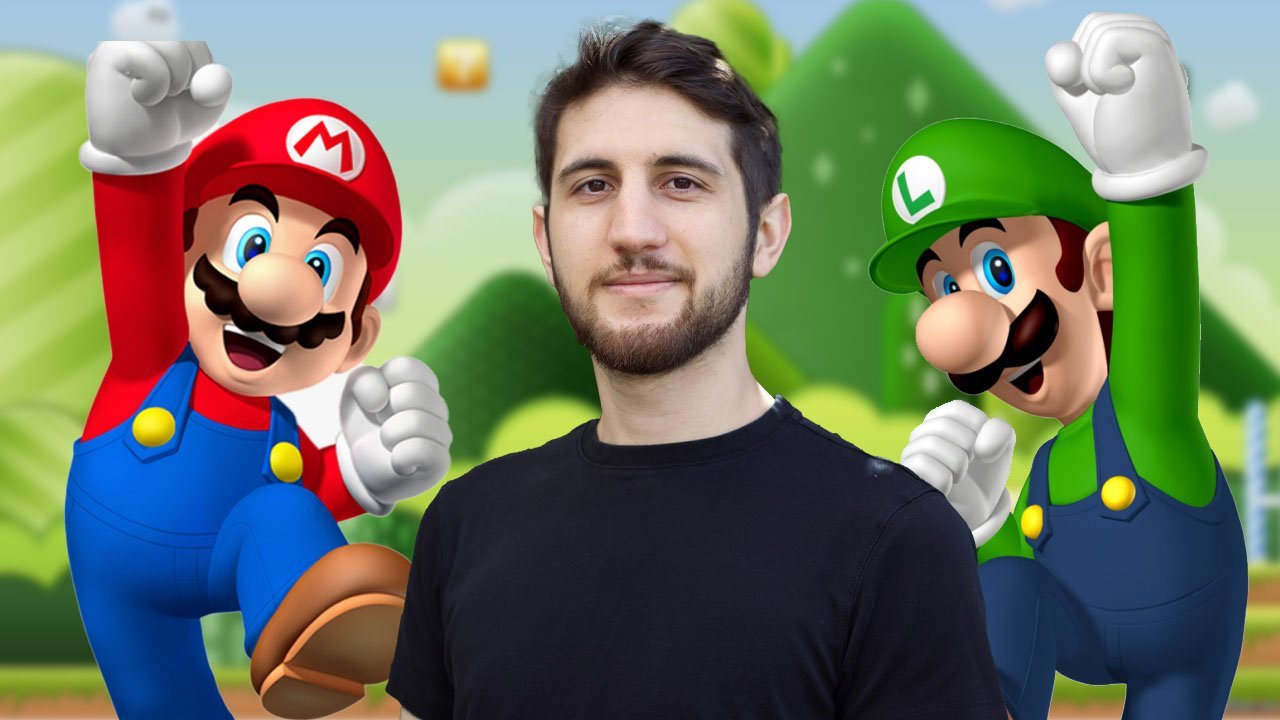Kevin Afghani Super Mario Luigi - Kevin Afghani, Luigi