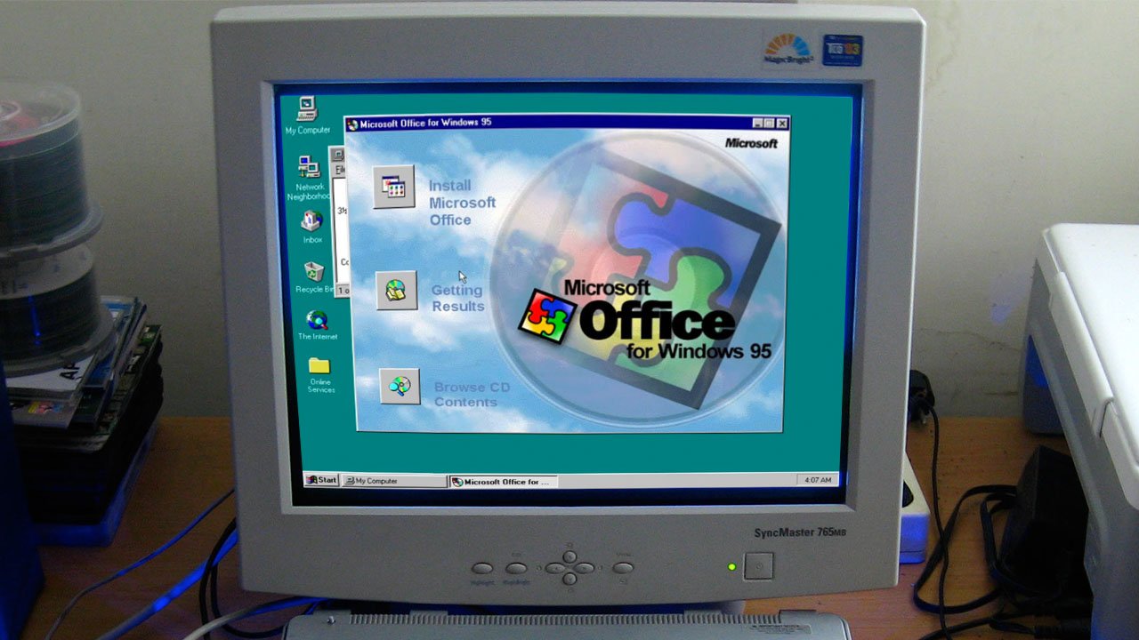 Microsoft Office 40 años