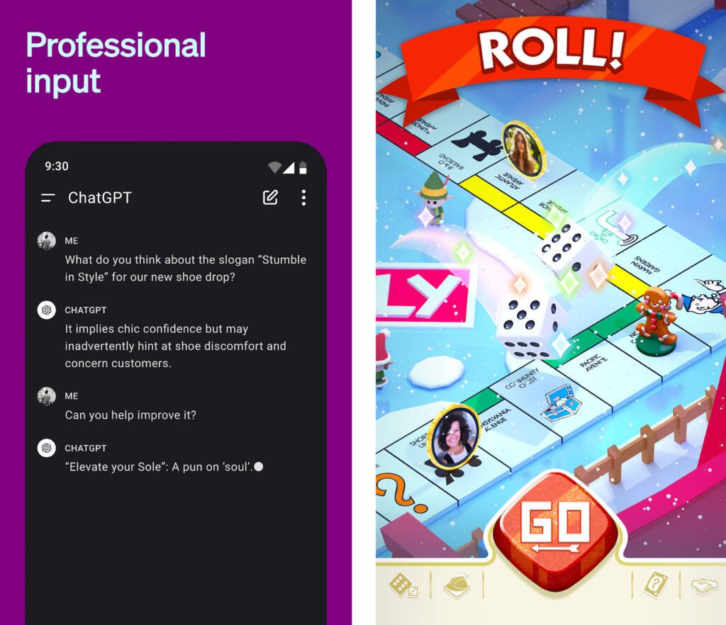 Chatgpt Monopoly Go - aplicaciones favoritas, Android