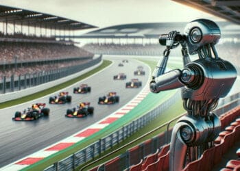 Robot Ia Mirando Formula 1