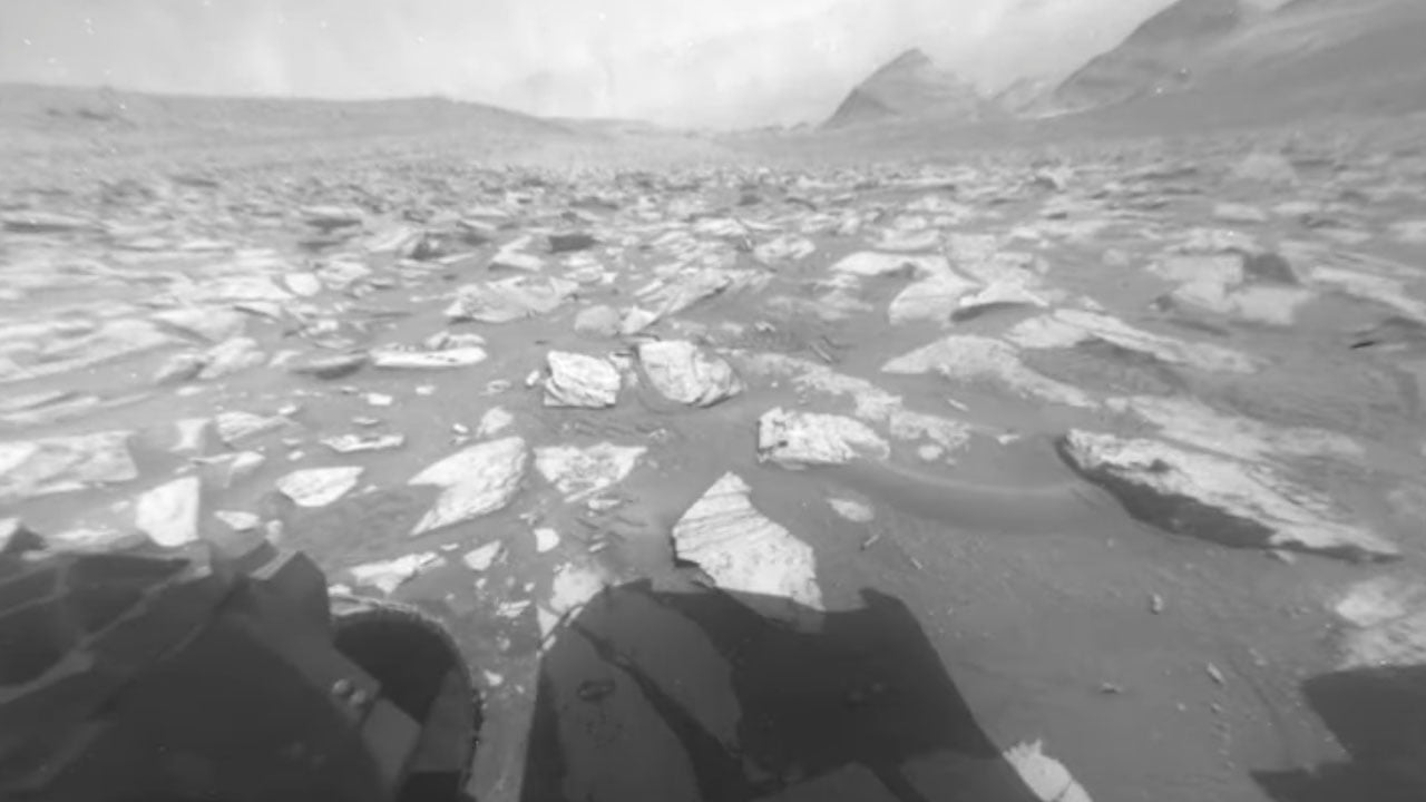 Timelapse Rover Curiosity Marte - Curiosity
