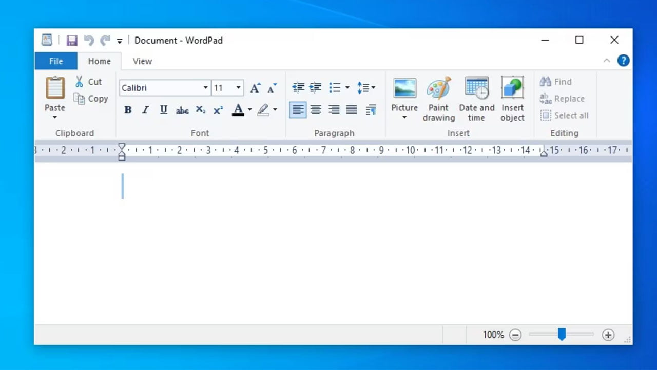 Wordpad Windows - WordPad
