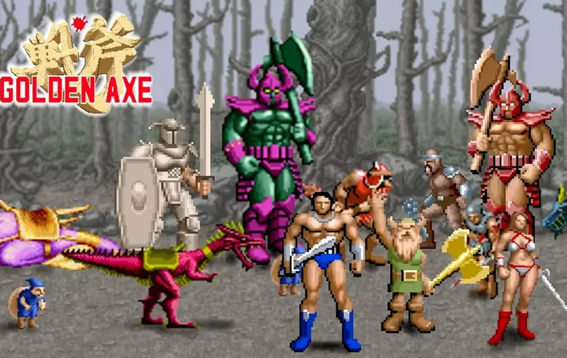 Golden Axe Sega - Golden Axe