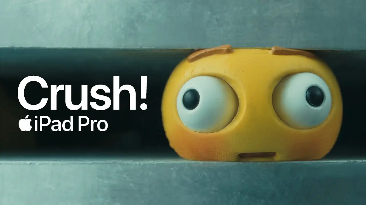 Crush Ipad Pro Comercial Apple - iPad