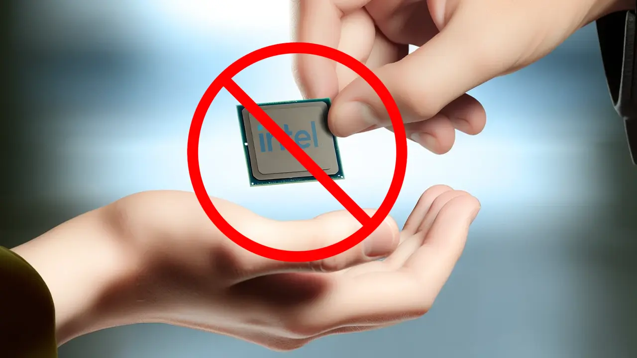 Venta Chips Intel Huawei Prohibido - Huawei