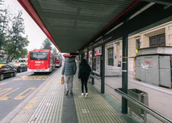 Paraderos Red Santiago - Santiago, Paraderos