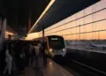 Metro Santiago Estacion Aeropuerto Render