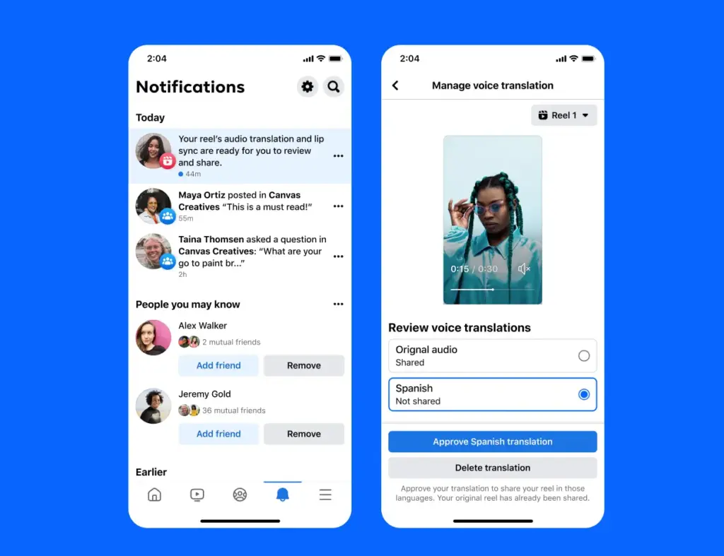 Instagram Reel Doblado Con Ia Instagram Reel Doblado Con Ia - traducción